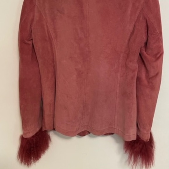MAX & Co Blush Pink Suede Jacket - Never Worn - Picture 4 of 10